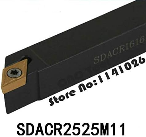 FiCOS SDACR2525M11/ SDACL2525M11 FERRAMENTAS DE CORTE DE CORTE DE METAL Ferramentas de torno CNC Ferramentas de torneamento externo Turnion Tool Solder S SDACR/ L -: SDACR2525M11)