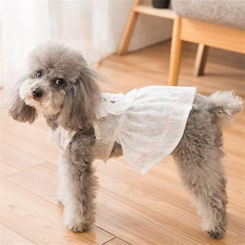 Vestido houkai roupas de cachorro cão roupas de estimação saia de verão de algodão
