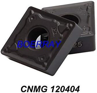 FINCOS TUNGSTEN CARBIDE Turn Inserts CNMG 120404 -PZ D2025 para aço CNMG120404 Ferramenta de corte CNC Placa CNC