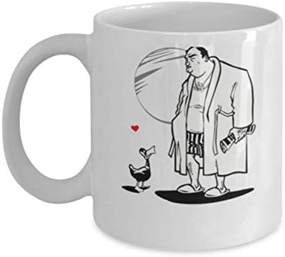 Aqueles patos f'n Tony & Silvio & Paulie e Chris Sopranos Coffee Cup Cup - Sopranos TV Shows Personagens Presente Merch