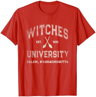 Camiseta de bruxa Wiccan Witches University Salem Massachusetts