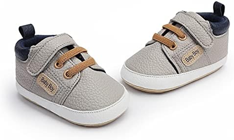 Couro Pre -Walker meninos esportes de meninas bebê bebê sandálias sapatos infantis sapatos bebês meias infantis