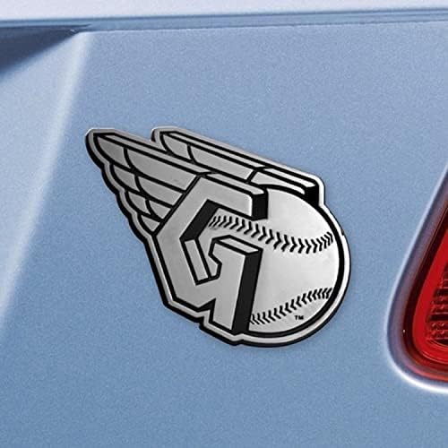 RICO INDUSTRIES CLEVELAND Guardians Auto emblema Decalque cromo de metal sólido