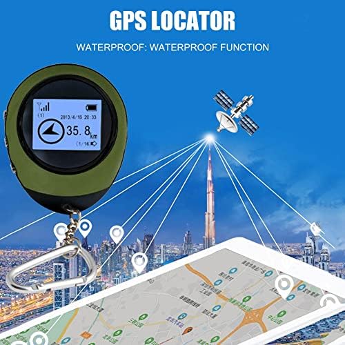 Receptor de navegação GPS XXXDXDP GPS com fivela USB recarregável para o turismo florestal Ferramenta de gravador