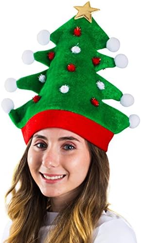 Tigerdoe Christmas Hats - 5 Pack Holiday Photo Booth adereços - Hat de Papai Noel - Elf Hat - Supplies de festa de Natal