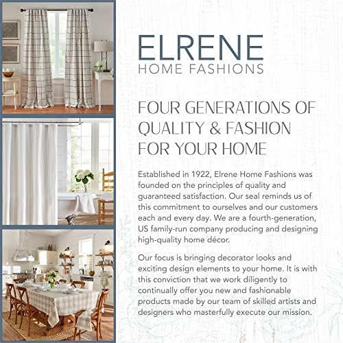 Elrene Home Fashions Grateful Season Printed Fall Fabric Guardy, 17 x 17, conjunto de 8