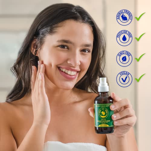 Mistura orgânica sem perfume de azeitona, amêndoa, jojoba, uva, girassol e óleo de vitamina E. Corpo anti -envelhecimento e óleos faciais para pele seca sensível, rosto, cabelo, prego. Hidratante para mulheres, homens 4 oz