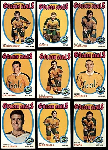1971-72 Topps California Golden Seals Set Definir California Golden Seals VG/Ex+ Golden Seals