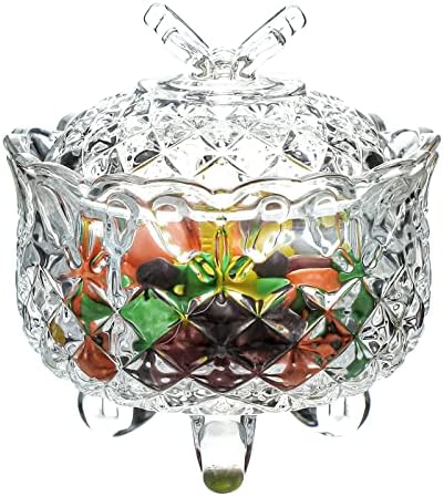Socosy Royal Relessed Crystal Glass Candy Cade