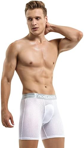 Roupa íntima masculina Sexy, correndo calças apertadas boxers respiráveis ​​e confortáveis ​​de boxers de nádegas masculinas