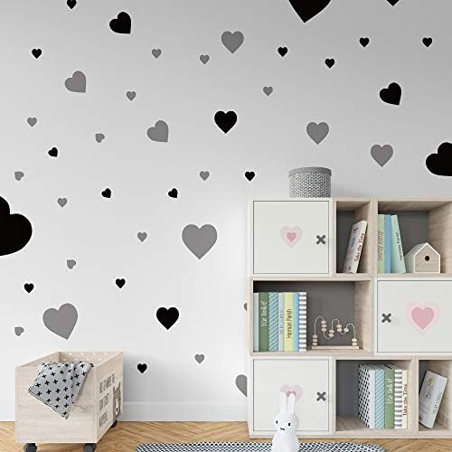 GSS projeta estêncil de parede do coração - estênceis de plástico reutilizáveis ​​para pintar em madeira decoração de casa