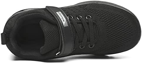 Igbay Sapatos para crianças meninos meninos garotos de almofada de almofada de tênis de tênis de tênis 1-12 calçados de caminhada esportivos leves respiráveis ​​leves