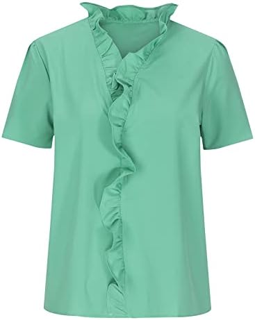 Camiseta feminina camiseta longa manga curta colarinho pescoço vneck peplum bordas básica blusa camiseta para meninas