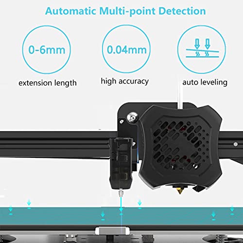 Creality Ender 3 Pro 3D Impressora e Crealidade Oficial CR Touch Kit de sensor de nivelamento de cama automática