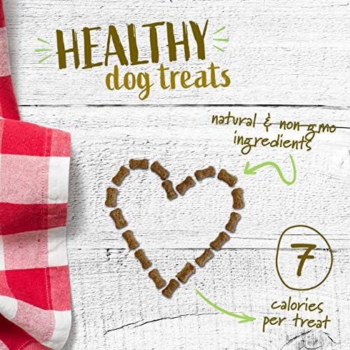 Pet Naturals Superfood Dog Treats com mirtilo e couve - sem milho, trigo ou ingredientes artificiais - lanches saudáveis ​​para um bom comportamento e treinamento