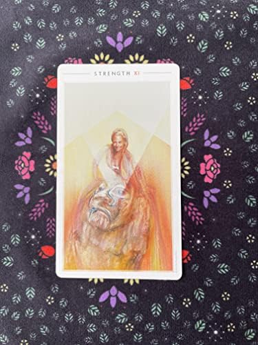Blooming Flowers Tarot Card Card Cardming Altar Altar Pano, 24 polegadas por 24 polegadas