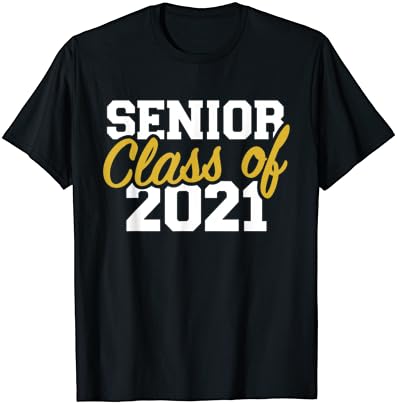 Classe de 2021 camiseta sênior
