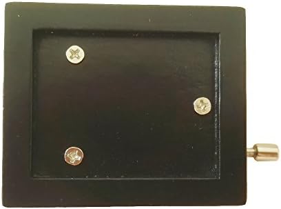 FNLY 18 NOTAS CABELA MANCILAÇÃO Caixa musical de madeira com movimento de plataforma de prata, Black Music Gift Box, caixa de música tema de Davy Jone