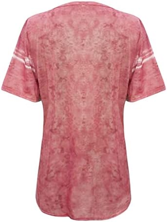 Camisetas de pescoço da tripulação rosa quente rosa quente