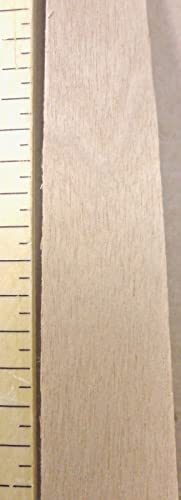 Anigre Plain Sem Figura Banda de Edge de madeira em 7/8 x 50 'lã de volta sem adesivo