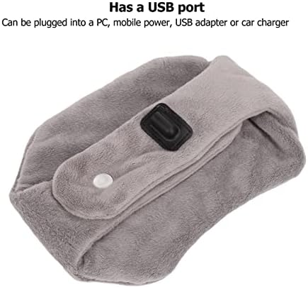 Posquinho de pescoço aquecido, almofada de aquecimento do pescoço de carregamento USB, almofada de aquecimento, alívio da dor no pescoço, calça de pescoço, função de tempo, pescoço compressa quente de inverno