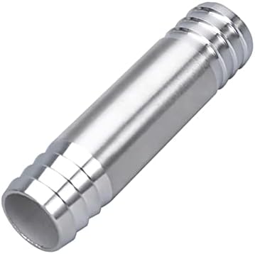Metaland Aço inoxidável 3/8 BARB BARB MENER MENER EUQAL Adaptador de união redonda de acoplamento