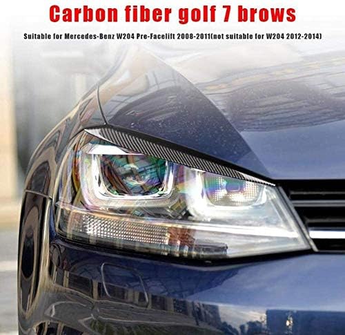 Sobrancelhas de fibra de carbono de carro shuishu