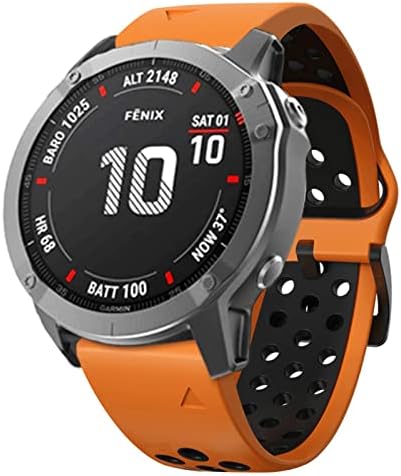 CooVs Silicone 26mm 22mm Relógio rápido Band para Garmin Fenix ​​6 6s 6x Pro 5x 5 5Plus 3 HR 935 S60 Watch EasyFit Watch Watch Strap