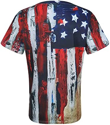 RTRDE Men's T camisetas de verão Casual 3D Impresso de manga curta Camisetas de camiseta de camiseta redonda do pescoço