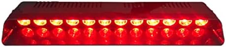 WECADE® 12W 12 LEDS Caminhão de carro Strobe Flash Light Windshield Luz de aviso