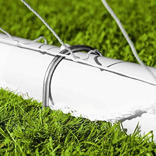 Objetivos de futebol/futebol da Forza PVC - gols de quintal de vários esportes [3 tamanhos] | Objetivos de combinação de futebol/futebol | Equipamentos de treinamento de futebol e futebol para crianças
