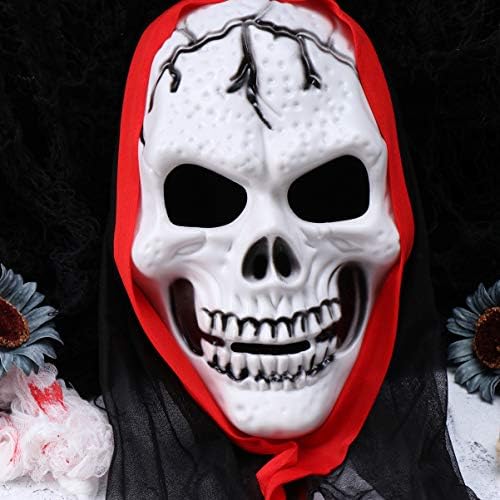 OLIMY 3PCS Fatuagem Party for Ornament Horror adereços de terror colecionável bar assombrado estilo halloween prop reprodução de esqueleto exclusivo para desktop pano de mesa de decoração aleatória