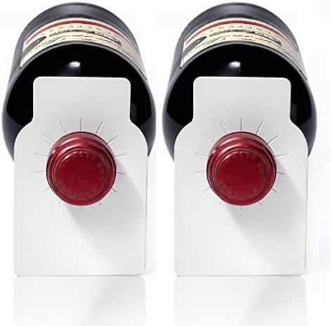 Zefison White Paper Wine Bottle Tags - 200 Count Paper Wine Cellar Rótulos para marcador de prateleiras de vinho