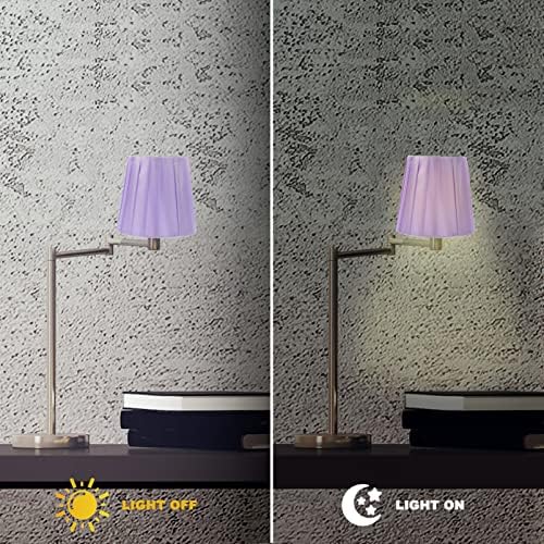 Lurrose cogumelo lâmpada lâmpada de cogumelo pequena tonalidade mini lâmpada pequena tons de lustre tampas de lâmpada de parede