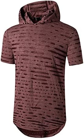 Maiyifu-gj mens Athletic Casual Longline Hipster Camise
