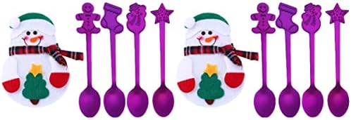 Upkoch 10pcs de talheres de armazenamento Favors Favores do bolsa Batilhão de talheres doces açúcar Sugar Salhas portáteis Solas de chá Temonia de chá de neve Faca Mistura