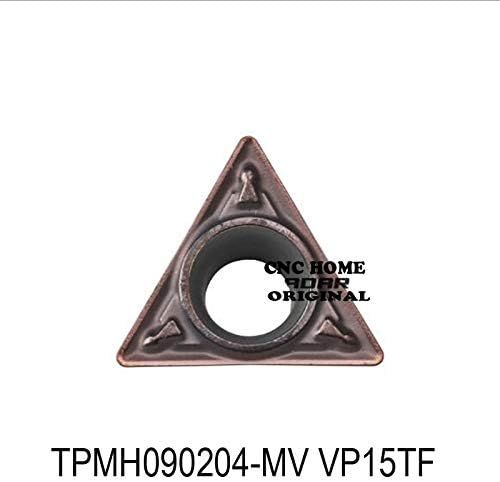 FINCOS TPMH080204-MV/TPMH090204-MV/TPMH110302-MV/TPMH11030404-MV/TPMH110308-MV/TPMH160304-MV VP15TF, Inserção de carboneto para a ferramenta de torneamento-: TPMH09000000000.