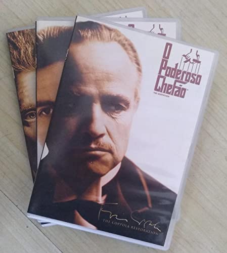 DVD A Coleção de Trilogia do padrinho - Restauração Coppola [áudio e legendas em inglês + portuguesa brasileira]