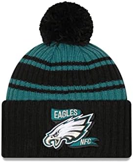Novo Eragold da NFL 2022 lateral algemado pom knit chapéu