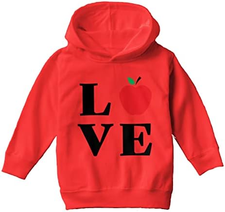Haase Unlimited Love Apple - Apple Picking Orchard Toddler/Youth Fleece Hoodie