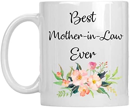 Caneca de café personalizada 'Melhor sogra Ever'-Idéia de presente de dia das mães personalizável para mamãe, esposa ou