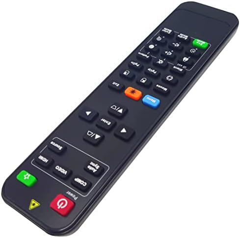 Controle remoto compatível com Kindsion A-00009860 para ViewSonic PG800HD, PG800W, PG800X, PRO8510L, PRO8520WL, PRO8530HDL,