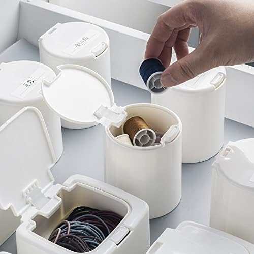 Armazenamento de contêiner de arroz Pressione a caixa de armazenamento pop -up simples mini simples com capa caixa de