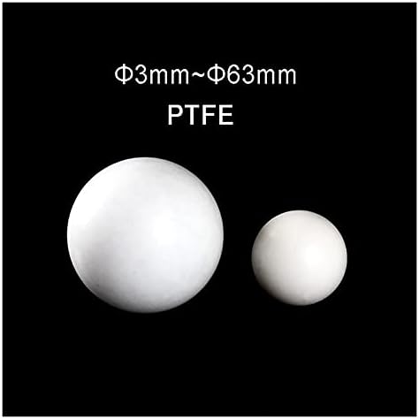 Zhenggf White Solid Ptfe F4 Bola Bola Diafragma da Bomba Bolsa Corrosão Resistente à Bola Diâmetro de Bola de 3mm a 63mm