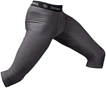 Sanabul Novo item masculino 3/4 Base de compressão Treino Jiu Jitsu Spats calças justas