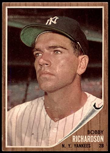 1962 Topps 65 Bobby Richardson New York Yankees Ex+ Yankees