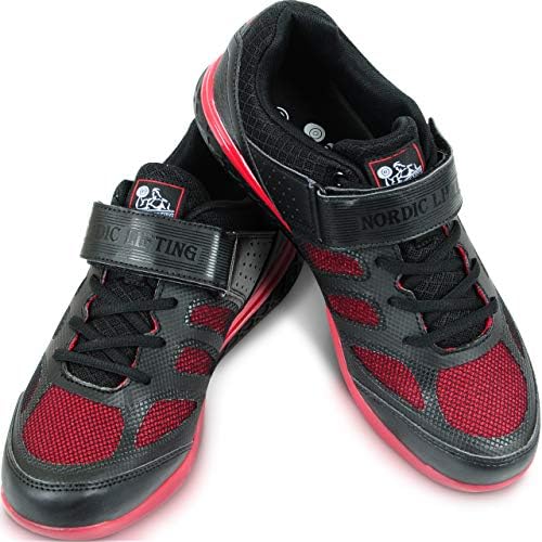 Kettlebell - pacote de 26 lb com sapatos Venja Tamanho 8 - vermelho preto
