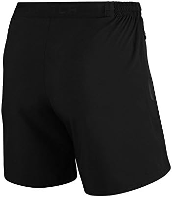 Tech de elite masculina do TCA shorts de treinamento leve ou de treinamento de academia com bolsos com zíper