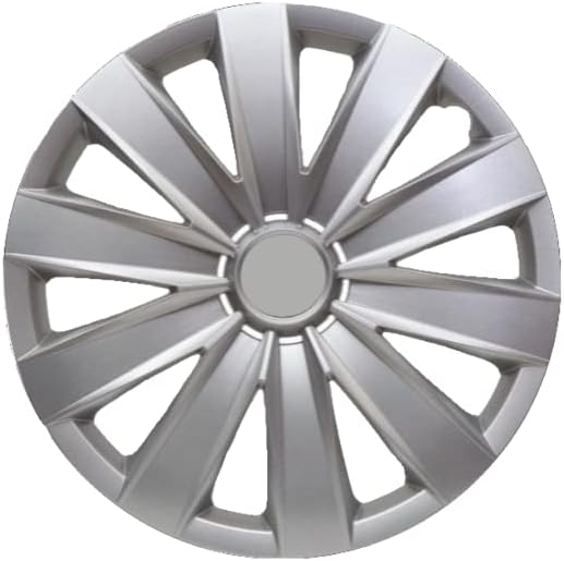 Conjunto de Copri de tampa de 4 rodas de 16 polegadas prateado cuba de prata encaixa Toyota Camry