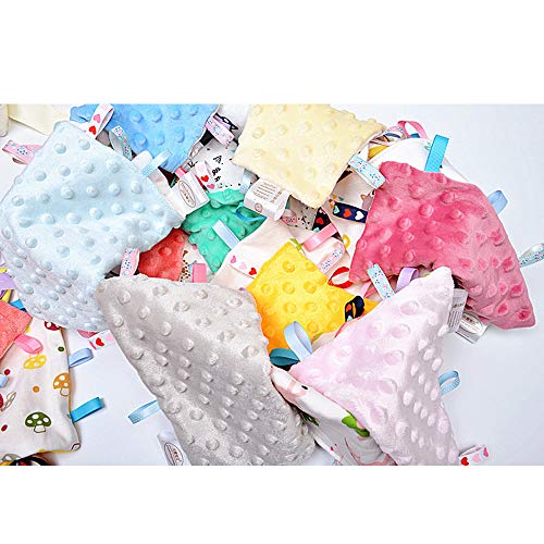 Gree G -Tree Pink Baby Tag Bobet - cobertor fino com etiquetas, tag de rótulo Tag cobertor ótimo presente para menino e menina